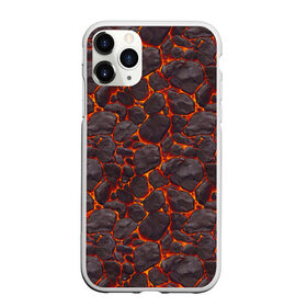 Чехол для iPhone 11 Pro Max матовый с принтом Голем в Белгороде, Силикон |  | Тематика изображения на принте: вулкан | голем | демон | жара | камень | лава | огонь | пламя | солнце
