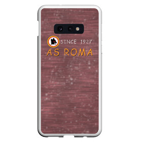 Чехол для Samsung S10E с принтом A S Roma - Vintage No 3 в Белгороде, Силикон | Область печати: задняя сторона чехла, без боковых панелей | рим | рома