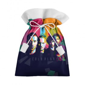 Подарочный 3D мешок с принтом Coldplay в Белгороде, 100% полиэстер | Размер: 29*39 см | cold play | rock | колд плей | колд плэй | колдплей | колдплэй | рок