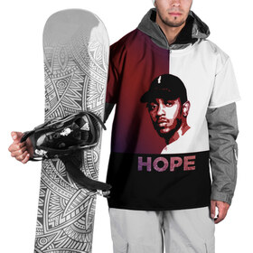 Накидка на куртку 3D с принтом Hope Kendrick Lamar в Белгороде, 100% полиэстер |  | k dot | kendrick lamar | город | дакворт | здания | кендрик | комптон | король хип хопа | ламар | музыкант | надежда | надпись | певец | репер | хип хоп
