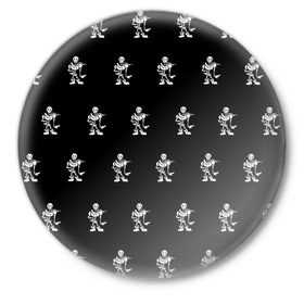 Значок с принтом Undertale в Белгороде,  металл | круглая форма, металлическая застежка в виде булавки | undertale