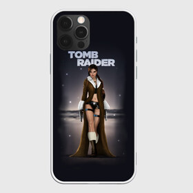 Чехол для iPhone 12 Pro Max с принтом TOMB RAIDER в Белгороде, Силикон |  | game | girl | gun | lara croft | tomb raider | девушка | игра | оружие | пистолет