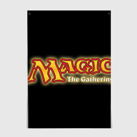 Постер с принтом Magic: The Gathering в Белгороде, 100% бумага
 | бумага, плотность 150 мг. Матовая, но за счет высокого коэффициента гладкости имеет небольшой блеск и дает на свету блики, но в отличии от глянцевой бумаги не покрыта лаком | magic