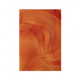 Обложка для паспорта матовая кожа с принтом Abstract waves в Белгороде, натуральная матовая кожа | размер 19,3 х 13,7 см; прозрачные пластиковые крепления | Тематика изображения на принте: 