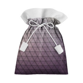 Подарочный 3D мешок с принтом Кольчуга из треугольников в Белгороде, 100% полиэстер | Размер: 29*39 см | Тематика изображения на принте: абстракция | геометрия | текстура | узор