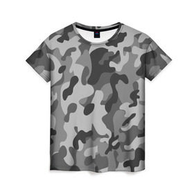 Женская футболка 3D с принтом Ночной Камуфляж #1 в Белгороде, 100% полиэфир ( синтетическое хлопкоподобное полотно) | прямой крой, круглый вырез горловины, длина до линии бедер | 23 февраля | camo | camouflage | fck | military | армия | военные | городской | зима | камуфляж | камуфляжный | лес | милитари | море | морской | мужчинам | патриот | пиксельный | подарок | праздник | пустыня