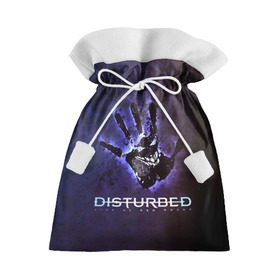 Подарочный 3D мешок с принтом Рука Disturbed в Белгороде, 100% полиэстер | Размер: 29*39 см | disturbed | альтернативный | группа | дистёрбд | метал | ню метал | нюметал | хеви | хеви метал | хевиметал