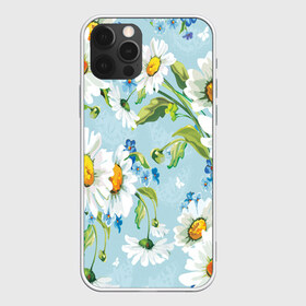 Чехол для iPhone 12 Pro Max с принтом Ромашки в Белгороде, Силикон |  | абстракция | геометрия | девушкам | красота | лето | листья | модные | осень | прикольные картинки | природа | растения | розы | ромашки | тренды | тюльпаны | узоры | цветы