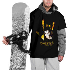 Накидка на куртку 3D с принтом Evanescence рука в Белгороде, 100% полиэстер |  | Тематика изображения на принте: 
