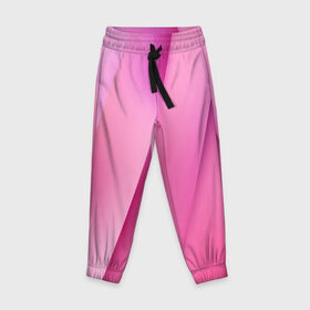 Детские брюки 3D с принтом Pink lines в Белгороде, 100% полиэстер | манжеты по низу, эластичный пояс регулируется шнурком, по бокам два кармана без застежек, внутренняя часть кармана из мелкой сетки | pink | абстракция | геометрия | линии | розовый | текстура