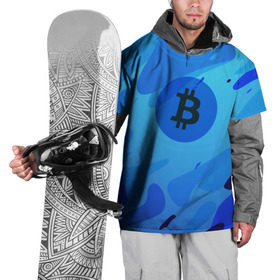 Накидка на куртку 3D с принтом Blue Sea Camo Bitcoin в Белгороде, 100% полиэстер |  | blue | camo | camouflage | coin | crypto | currency | ethereum | litecoin | mining | token | биткоин | биток | камо | камуфляж | крипта | крипто | криптовалюта | лайткоин | майнинг | ферма | эфир