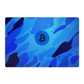Магнитный плакат 3Х2 с принтом Blue Sea Camo Bitcoin в Белгороде, Полимерный материал с магнитным слоем | 6 деталей размером 9*9 см | Тематика изображения на принте: blue | camo | camouflage | coin | crypto | currency | ethereum | litecoin | mining | token | биткоин | биток | камо | камуфляж | крипта | крипто | криптовалюта | лайткоин | майнинг | ферма | эфир