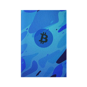 Обложка для паспорта матовая кожа с принтом Blue Sea Camo Bitcoin в Белгороде, натуральная матовая кожа | размер 19,3 х 13,7 см; прозрачные пластиковые крепления | blue | camo | camouflage | coin | crypto | currency | ethereum | litecoin | mining | token | биткоин | биток | камо | камуфляж | крипта | крипто | криптовалюта | лайткоин | майнинг | ферма | эфир