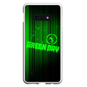 Чехол для Samsung S10E с принтом Green Day лучи в Белгороде, Силикон | Область печати: задняя сторона чехла, без боковых панелей | american idiot | green day | альтернативный | билли джо армстронг | грин дей | группа | зелёный день | майк дёрнт | музыка | надпись | панк | поп | поппанк | рок | тре кул