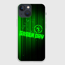 Чехол для iPhone 13 mini с принтом Green Day лучи в Белгороде,  |  | american idiot | green day | альтернативный | билли джо армстронг | грин дей | группа | зелёный день | майк дёрнт | музыка | надпись | панк | поп | поппанк | рок | тре кул