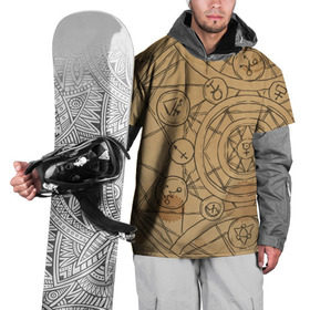 Накидка на куртку 3D с принтом Код да Винчи в Белгороде, 100% полиэстер |  | загадки | знаки | история | культура | майя | надпись | тайна
