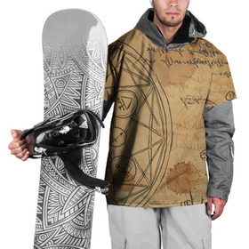 Накидка на куртку 3D с принтом Код да Винчи в Белгороде, 100% полиэстер |  | загадки | знаки | история | культура | майя | надпись | тайна