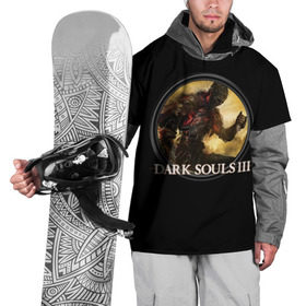 Накидка на куртку 3D с принтом Dark Souls в Белгороде, 100% полиэстер |  | Тематика изображения на принте: 