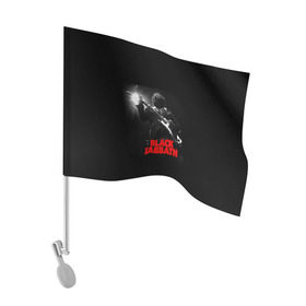 Флаг для автомобиля с принтом Black Sabbath в Белгороде, 100% полиэстер | Размер: 30*21 см | black sabbath | ozzy osbourne | билл уорд | гизер батлер | гитара | группа | метал | музыка | надпись | оззи | осборн | песни | рок | солист | тони айомми | хард рок | хеви метал