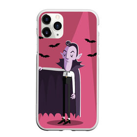 Чехол для iPhone 11 Pro Max матовый с принтом Дракула в Белгороде, Силикон |  | dracula | halloween | helloween | вампир | день всех святых | детям | для детей | хеллоуин | хеловин | хэллоуин