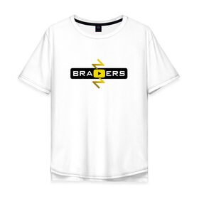 Мужская футболка хлопок Oversize с принтом Brazzers Video в Белгороде, 100% хлопок | свободный крой, круглый ворот, “спинка” длиннее передней части | brazzers | бразерс | браззерс | видео