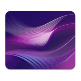 Коврик прямоугольный с принтом Фиолетовые Волны в Белгороде, натуральный каучук | размер 230 х 185 мм; запечатка лицевой стороны | Тематика изображения на принте: линии | узоры | фиолетовый | цвет