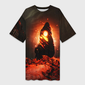 Платье-футболка 3D с принтом Ведьмак 3   The Witcher 3 в Белгороде,  |  | the | wather | wild hun | амулет | ведьмак | видьмак | геральт | девушки | дикая | охота