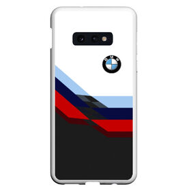 Чехол для Samsung S10E с принтом BMW M SPORT в Белгороде, Силикон | Область печати: задняя сторона чехла, без боковых панелей | bmw | автомобиль | автомобильные | бмв | лучшие | марка | машины | мужчинам | патриот | подарок | прикольные | тренд | фанат | флаг
