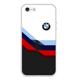Чехол для iPhone 5/5S матовый с принтом BMW M SPORT в Белгороде, Силикон | Область печати: задняя сторона чехла, без боковых панелей | bmw | автомобиль | автомобильные | бмв | лучшие | марка | машины | мужчинам | патриот | подарок | прикольные | тренд | фанат | флаг