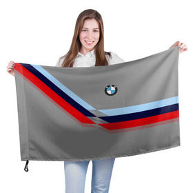 Флаг 3D с принтом Бмв | Bmw 2018 Grey в Белгороде, 100% полиэстер | плотность ткани — 95 г/м2, размер — 67 х 109 см. Принт наносится с одной стороны | bmw | автомобиль | автомобильные | бмв | марка | машины | мужчинам | патриот | подарок | тренд | фанат | флаг