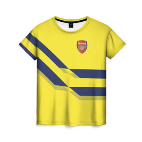 Женская футболка 3D с принтом Арсенал / FC Arsenal 2018 #2 в Белгороде, 100% полиэфир ( синтетическое хлопкоподобное полотно) | прямой крой, круглый вырез горловины, длина до линии бедер | fc | fc arsenal | fly emirates | ronaldo | абстракция | арсенал | геометрия | зож | клуб | линии | мода | модные | мяч | реал | спорт | спортивные | стиль | тренды | футбол | футбольный клуб | экстрим | эмблема