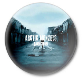 Значок с принтом Arctic Monkeys brainstorm в Белгороде,  металл | круглая форма, металлическая застежка в виде булавки | алекс тёрнер | арктик | арктические мартышки | гаражный | группа | джейми кук | инди рок | манкис | музыка | мэтт хелдер | ник о мэлли | обезьяна | постпанк ривайвл | психоделический | рок
