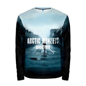 Мужской лонгслив 3D с принтом Arctic Monkeys brainstorm в Белгороде, 100% полиэстер | длинные рукава, круглый вырез горловины, полуприлегающий силуэт | алекс тёрнер | арктик | арктические мартышки | гаражный | группа | джейми кук | инди рок | манкис | музыка | мэтт хелдер | ник о мэлли | обезьяна | постпанк ривайвл | психоделический | рок