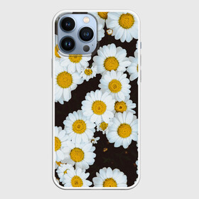 Чехол для iPhone 13 Pro Max с принтом АРОМАШКИ | РОМАШКИ | 8 МАРТА, в Белгороде,  |  | Тематика изображения на принте: белый | желтый | красивые | красота | мода | модные | природа | растения | ромашка | ромашки | текстура | тренды | цветы