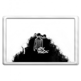 Магнит 45*70 с принтом Группа Arctic Monkeys в Белгороде, Пластик | Размер: 78*52 мм; Размер печати: 70*45 | arctic monkeys обезьянка