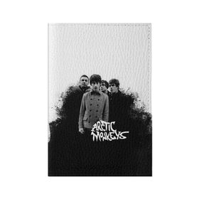 Обложка для паспорта матовая кожа с принтом Группа Arctic Monkeys в Белгороде, натуральная матовая кожа | размер 19,3 х 13,7 см; прозрачные пластиковые крепления | arctic monkeys обезьянка