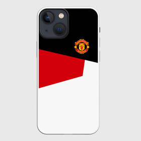 Чехол для iPhone 13 mini с принтом Manchester United 2018 12 в Белгороде,  |  | emirates | fc | manchester united | абстракция | геометрия | зож | клуб | линии | манчестер юнайтед | модные | мяч | россии | спорт | спортивные | стиль | тренды | футбол | футбольный клуб | экстрим | эмблема