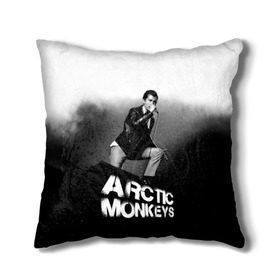 Подушка 3D с принтом Солист Arctic Monkeys в Белгороде, наволочка – 100% полиэстер, наполнитель – холлофайбер (легкий наполнитель, не вызывает аллергию). | состоит из подушки и наволочки. Наволочка на молнии, легко снимается для стирки | алекс тёрнер | арктик | арктические мартышки | гаражный | группа | джейми кук | инди рок | манкис | музыка | мэтт хелдер | ник о мэлли | обезьяна | постпанк ривайвл | психоделический | рок