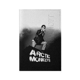 Обложка для паспорта матовая кожа с принтом Солист Arctic Monkeys в Белгороде, натуральная матовая кожа | размер 19,3 х 13,7 см; прозрачные пластиковые крепления | Тематика изображения на принте: алекс тёрнер | арктик | арктические мартышки | гаражный | группа | джейми кук | инди рок | манкис | музыка | мэтт хелдер | ник о мэлли | обезьяна | постпанк ривайвл | психоделический | рок