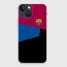 Чехол для iPhone 13 mini с принтом FC Barcelona 2018 5 в Белгороде,  |  | fcb | барселона | геометрия | футбольный клуб