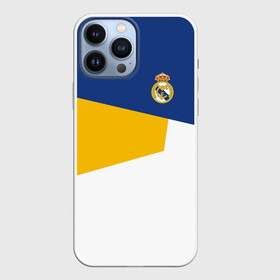 Чехол для iPhone 13 Pro Max с принтом REAL MADRID GEOMETRY SPORT в Белгороде,  |  | Тематика изображения на принте: emirates | fc | real madrid | клуб | мяч | реал мадрид