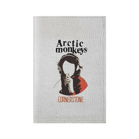 Обложка для паспорта матовая кожа с принтом Arctic Monkeys cornerstone в Белгороде, натуральная матовая кожа | размер 19,3 х 13,7 см; прозрачные пластиковые крепления | алекс тёрнер | арктик | арктические мартышки | гаражный | группа | джейми кук | инди рок | манкис | музыка | мэтт хелдер | ник о мэлли | обезьяна | постпанк ривайвл | психоделический | рок