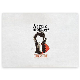 Поздравительная открытка с принтом Arctic Monkeys cornerstone в Белгороде, 100% бумага | плотность бумаги 280 г/м2, матовая, на обратной стороне линовка и место для марки
 | алекс тёрнер | арктик | арктические мартышки | гаражный | группа | джейми кук | инди рок | манкис | музыка | мэтт хелдер | ник о мэлли | обезьяна | постпанк ривайвл | психоделический | рок