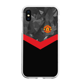 Чехол для iPhone XS Max матовый с принтом Manchester United 2018 #14 в Белгороде, Силикон | Область печати: задняя сторона чехла, без боковых панелей | emirates | fc | manchester united | абстракция | геометрия | зож | клуб | линии | манчестер юнайтед | модные | мяч | россии | спорт | спортивные | стиль | тренды | футбол | футбольный клуб | экстрим | эмблема