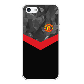 Чехол для iPhone 5/5S матовый с принтом Manchester United 2018 #14 в Белгороде, Силикон | Область печати: задняя сторона чехла, без боковых панелей | emirates | fc | manchester united | абстракция | геометрия | зож | клуб | линии | манчестер юнайтед | модные | мяч | россии | спорт | спортивные | стиль | тренды | футбол | футбольный клуб | экстрим | эмблема