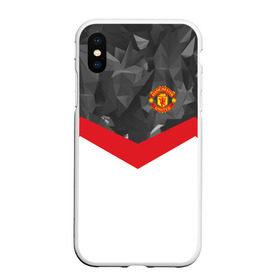 Чехол для iPhone XS Max матовый с принтом Manchester United 2018 #16 в Белгороде, Силикон | Область печати: задняя сторона чехла, без боковых панелей | emirates | fc | manchester united | абстракция | геометрия | зож | клуб | линии | манчестер юнайтед | модные | мяч | россии | спорт | спортивные | стиль | тренды | футбол | футбольный клуб | экстрим | эмблема