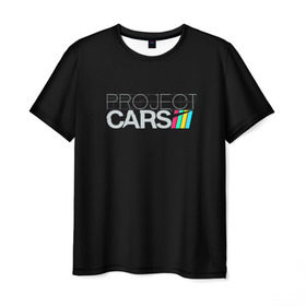 Мужская футболка 3D с принтом Project Cars в Белгороде, 100% полиэфир | прямой крой, круглый вырез горловины, длина до линии бедер | car | crew | dirt | forza | grid | nfs | project cars | race | гонки | машина | нфс