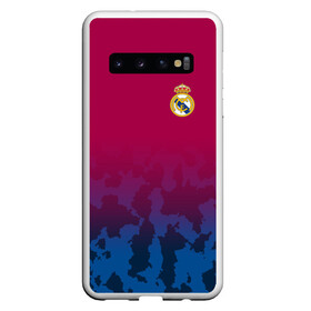 Чехол для Samsung Galaxy S10 с принтом Real Madrid 2018 Military 2 в Белгороде, Силикон | Область печати: задняя сторона чехла, без боковых панелей | emirates | fc | real madrid | клуб | реал мадрид