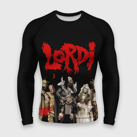 Мужской рашгард 3D с принтом LORDI в Белгороде,  |  | mr. lordi | лорди