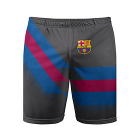 Мужские шорты 3D спортивные с принтом FC Barcelona #7 в Белгороде,  |  | Тематика изображения на принте: fcb | барселона | геометрия | футбольный клуб